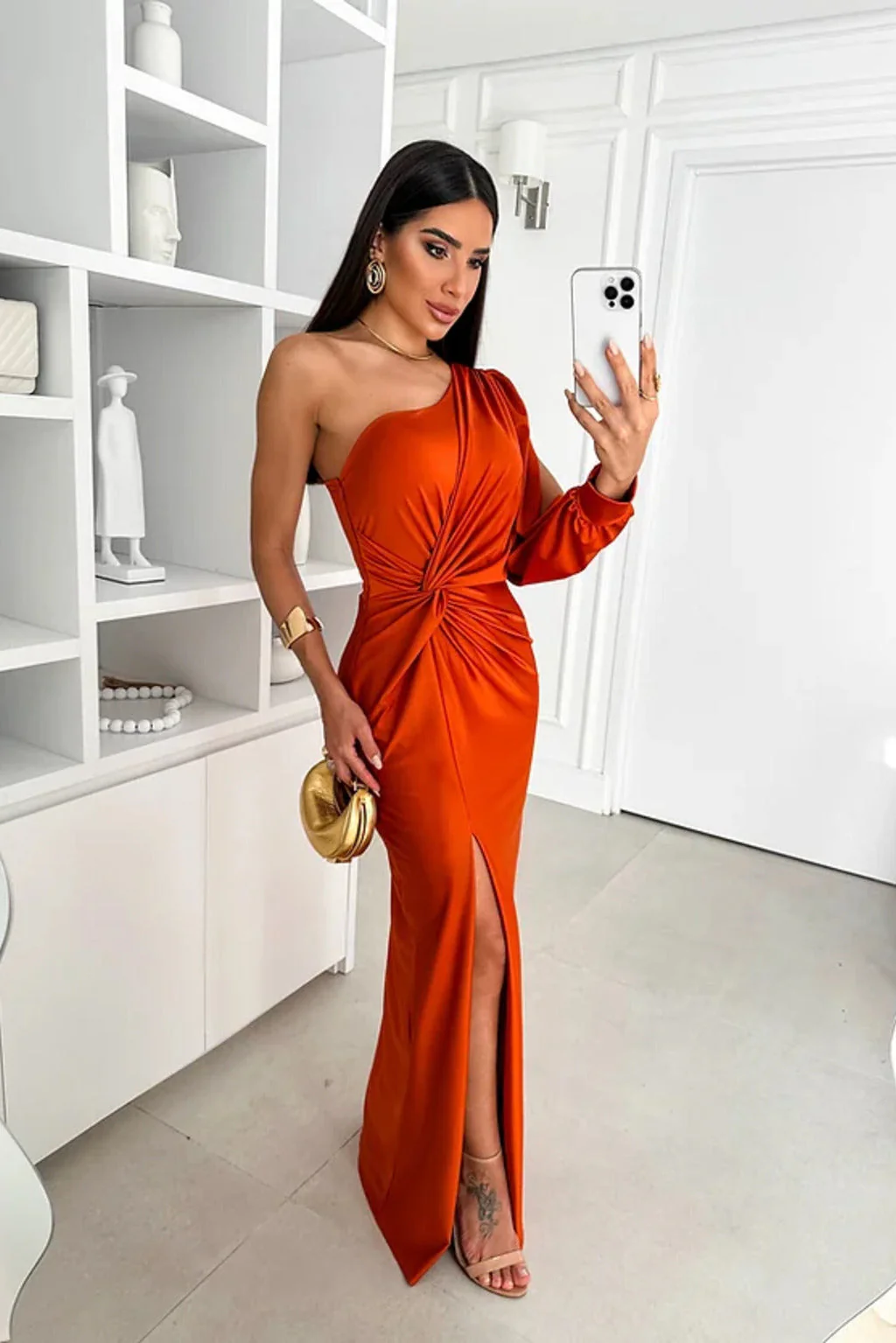 NICOLETTA | Robe longue luxueuse