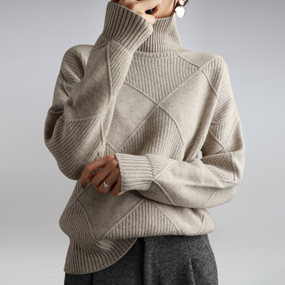 Adelle | Pull Col Montant Doux