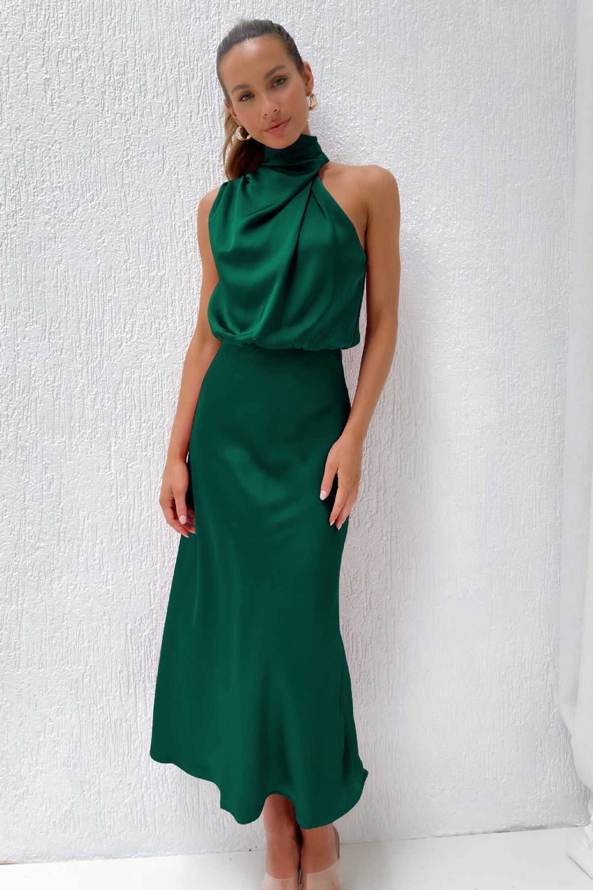 MARIANNA | Robe à encolure américaine