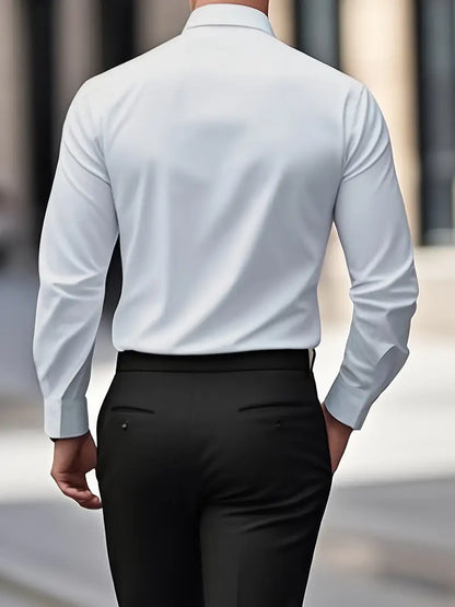 MARCELLO | Chemise classique homme à manches longues