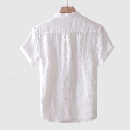 LOREN | Chemise en lin à manches courtes