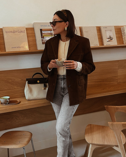 Mira | Veste en Daim