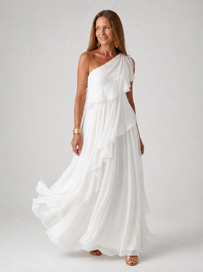 Tracey | Robe Longue Fluide et Élégante pour Femme