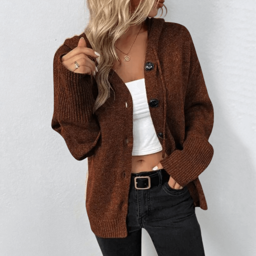 Brittan | Cardigan Chaud à Boutons