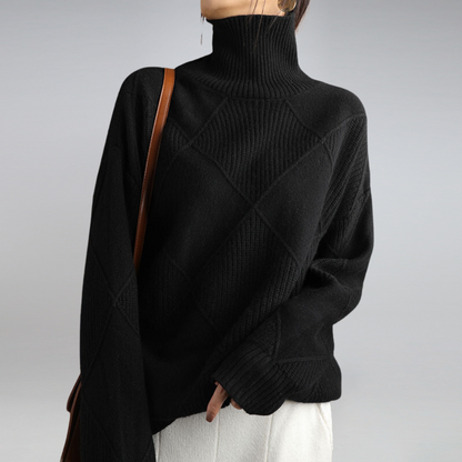 Adelle | Pull Col Montant Doux
