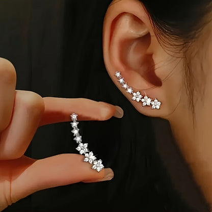 Chiara | Boucles d'Oreilles Fleuries Intemporelles