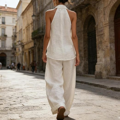 Ainhoa | Ensemble Deux Pièces en Lin