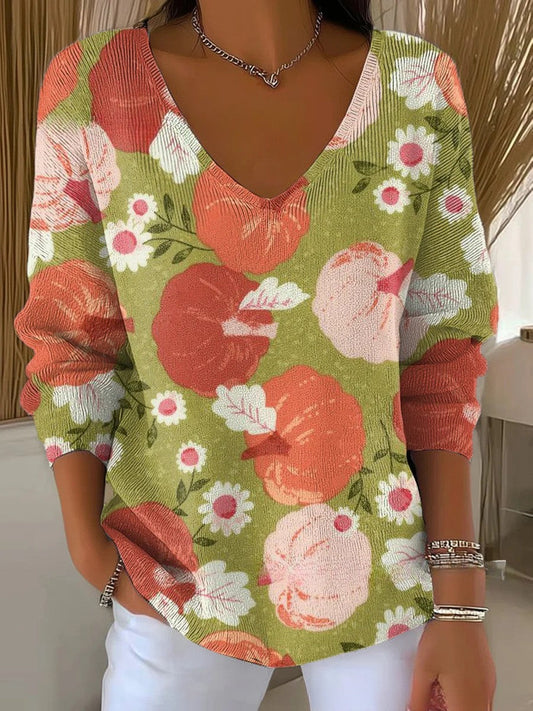 Wesna | Pull Col V Coloré