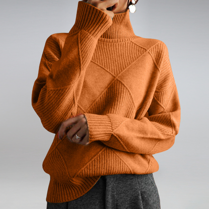 Adelle | Pull Col Montant Doux
