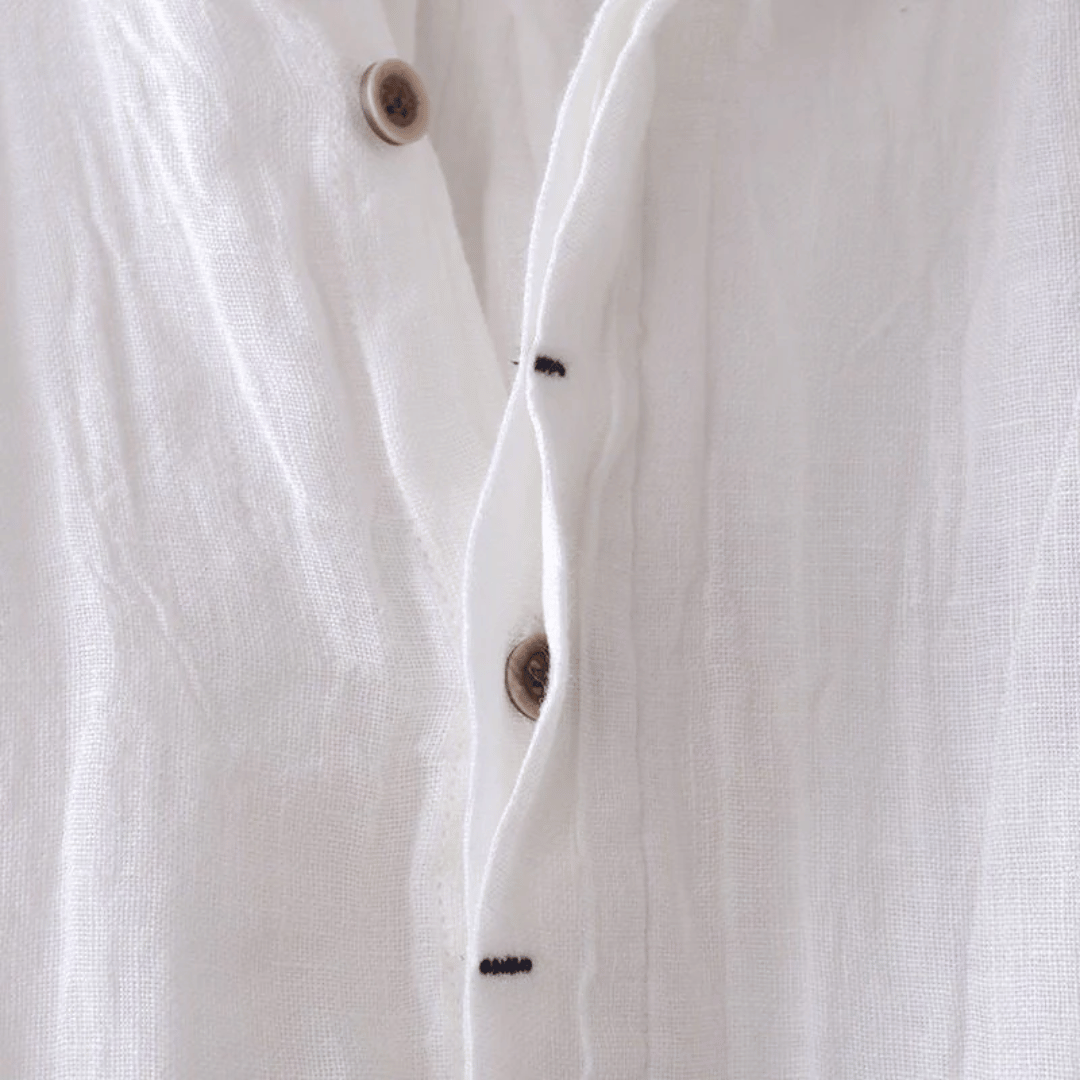 LOREN | Chemise en lin à manches courtes