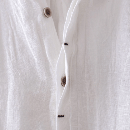 LOREN | Chemise en lin à manches courtes