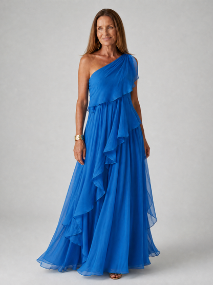 Tracey | Robe Longue Fluide et Élégante pour Femme