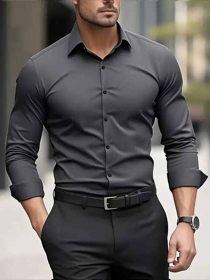 MARCEL | Chemise classique à manches longues