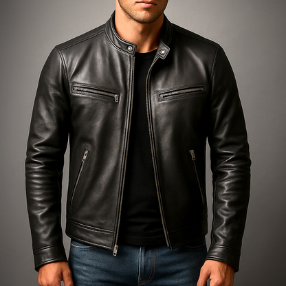 Guido | Veste en Cuir Vintage