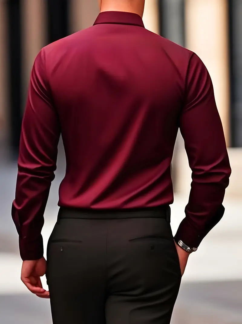 MARCEL | Chemise classique à manches longues