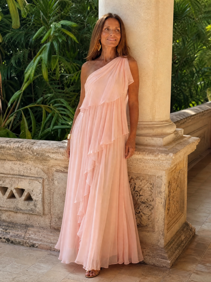 Tracey | Robe Longue Fluide et Élégante pour Femme