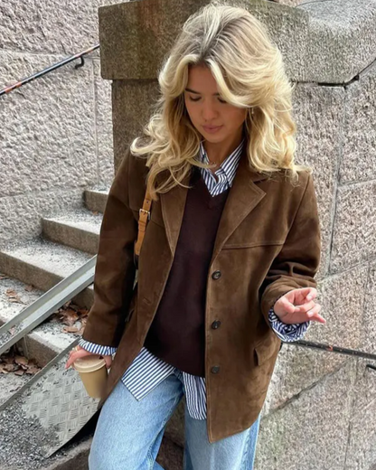 Mira | Veste en Daim