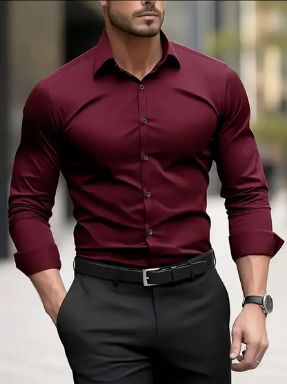 MARCEL | Chemise classique à manches longues