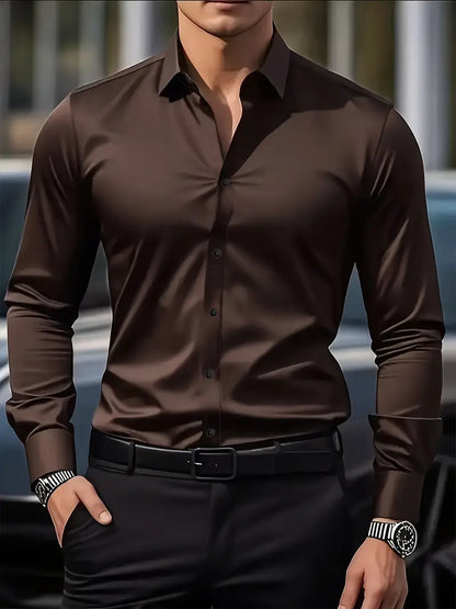 MARCEL | Chemise classique à manches longues