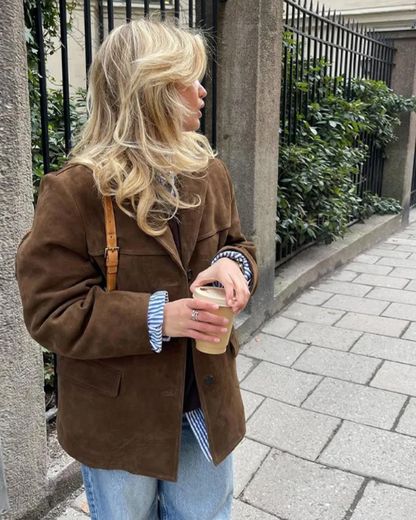 Mira | Veste en Daim