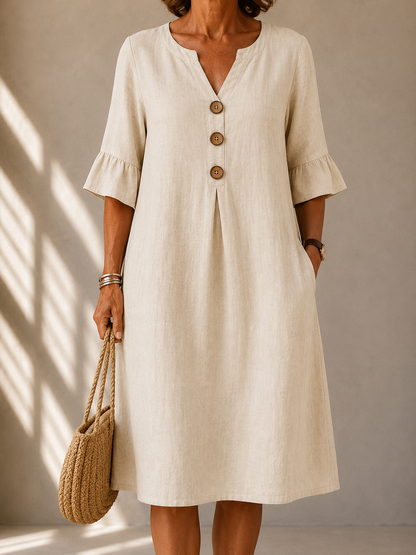Eleanor™ | Robe Boutonnée