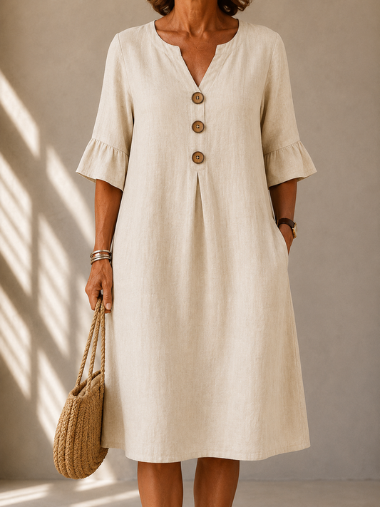 Eleanor™ | Robe Boutonnée