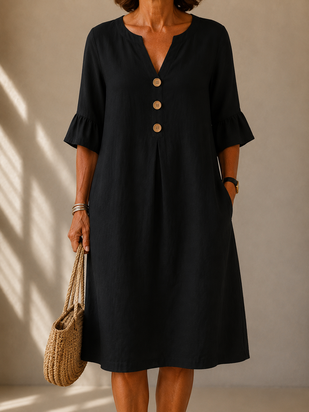 Sylvia™ | Robe Boutonnée