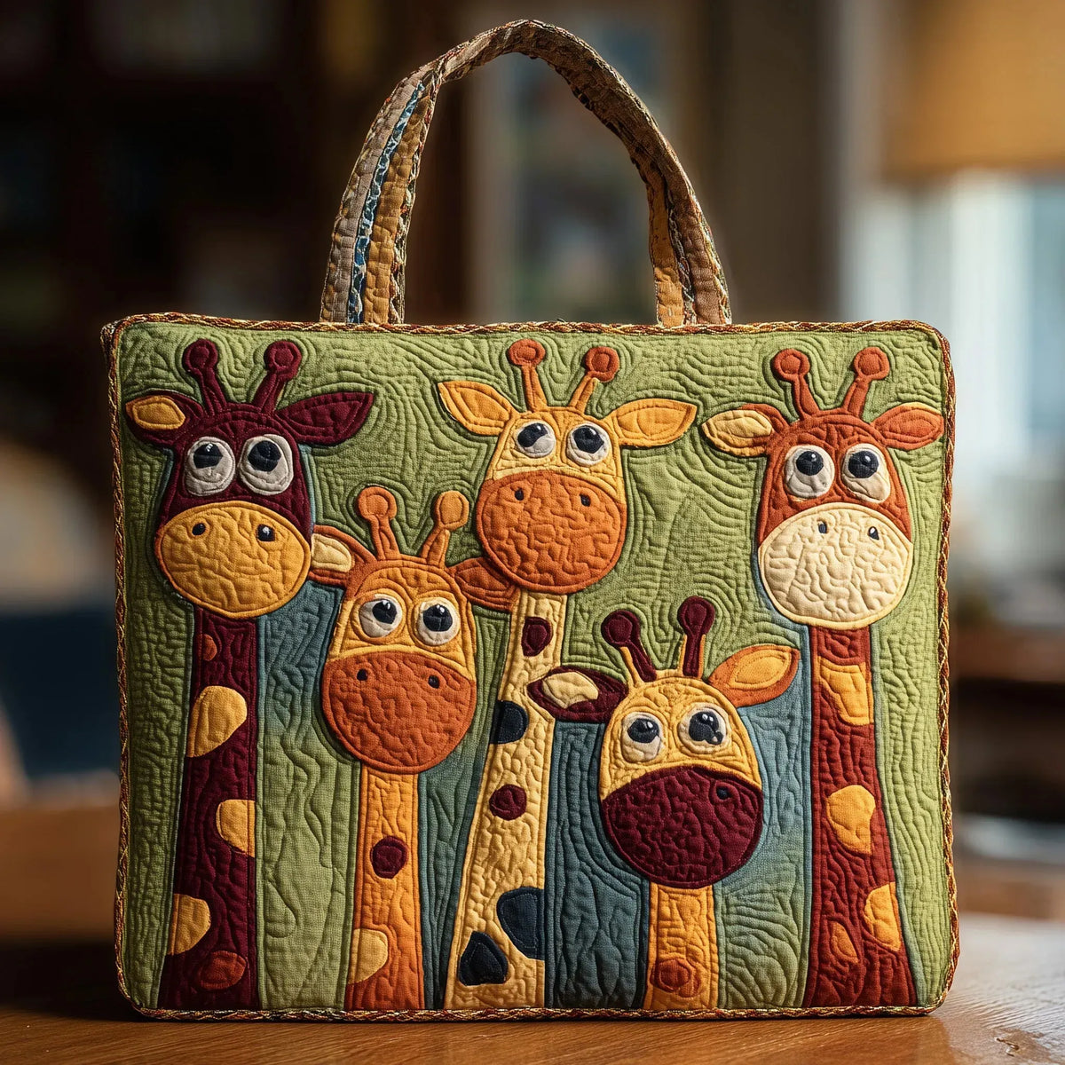 Nicoletta | Sac Matelassé Girafe