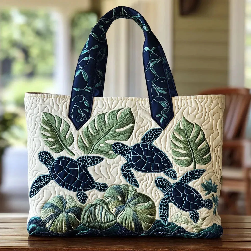 Fabiana | Sac Matelassé Grâce de la Tortue Marine
