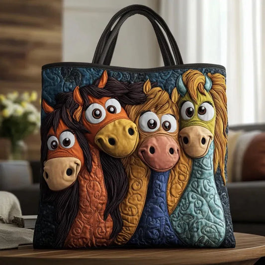 Ines | Sac Matelassé Poney Joueur