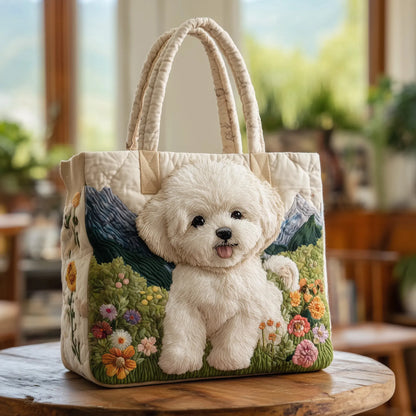 Vittoria | Sac Matelassé Chiens Enchantés