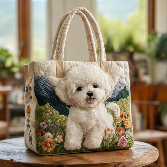 Vittoria | Sac Matelassé Chiens Enchantés