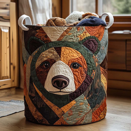 Histoire de Traces d'Ours | Panier à Linge Fait Main