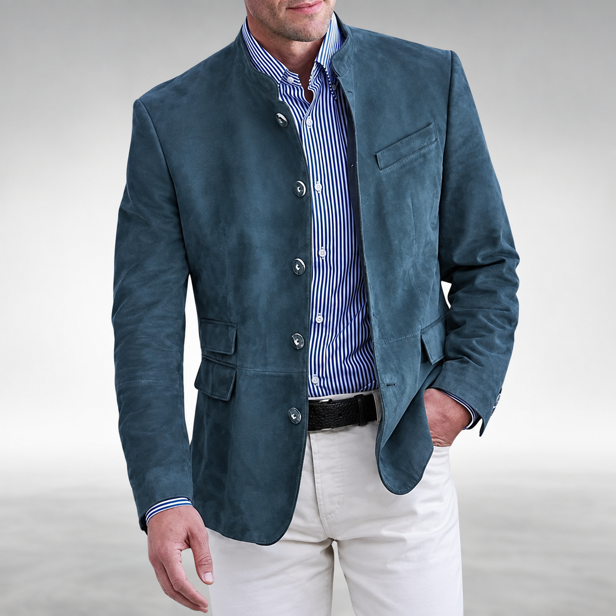Eric | Veste en Suédine