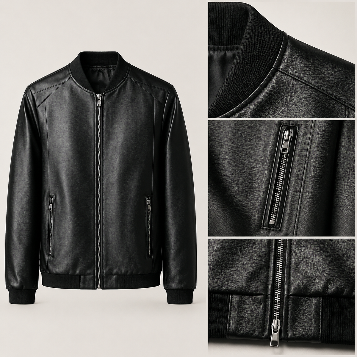 Domenico | Bomber en Cuir