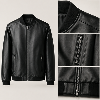 Domenico | Bomber en Cuir