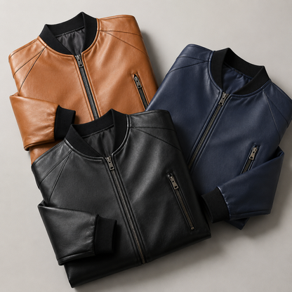 Domenico | Bomber en Cuir