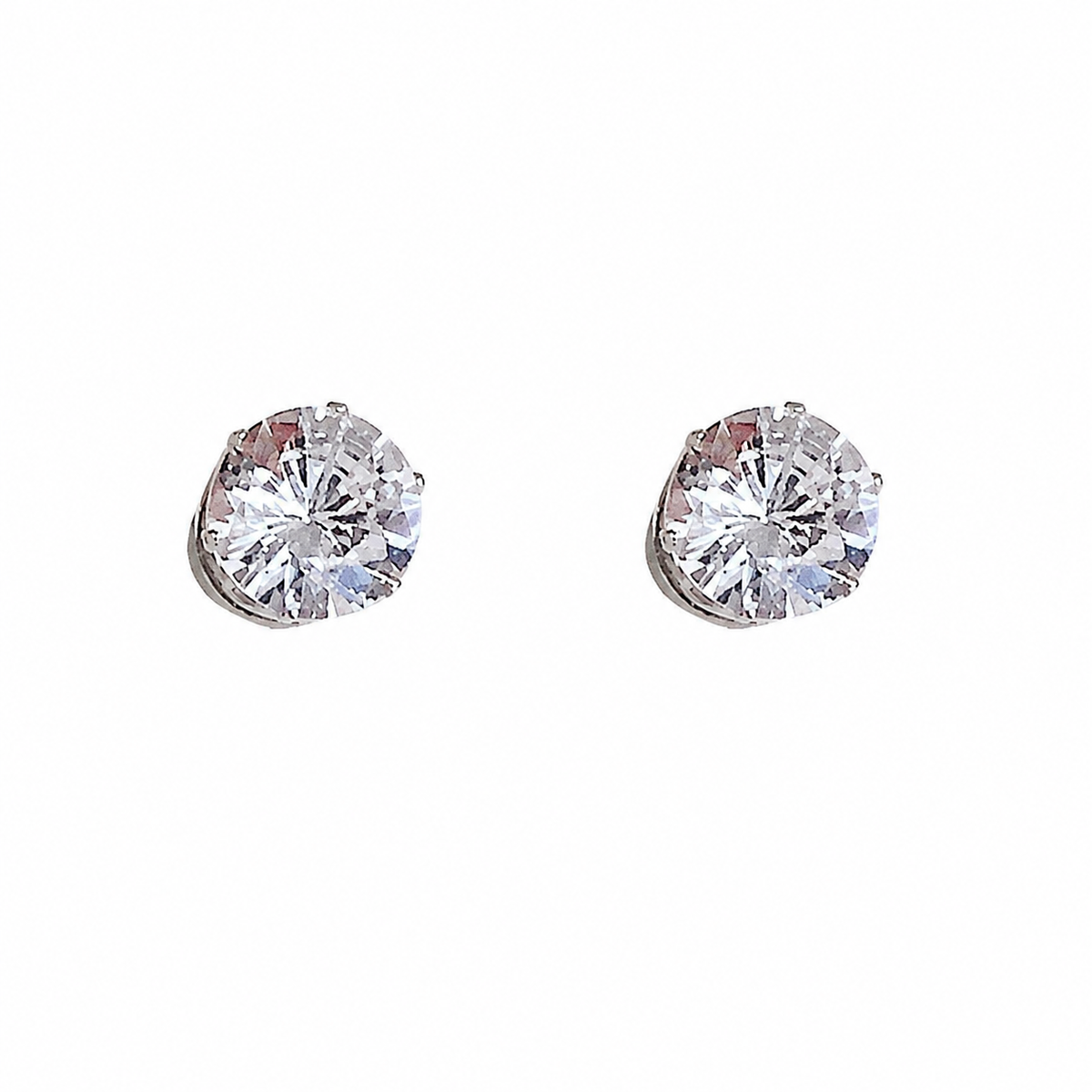 Tiziana | Boucles d'Oreilles à Clip Chic en Or Blanc