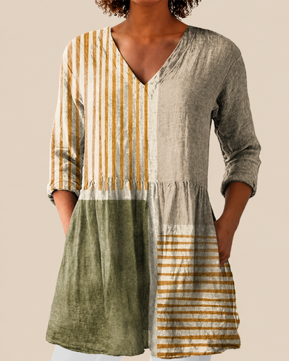 Maeve | Chemise Longue à Imprimé Expressif