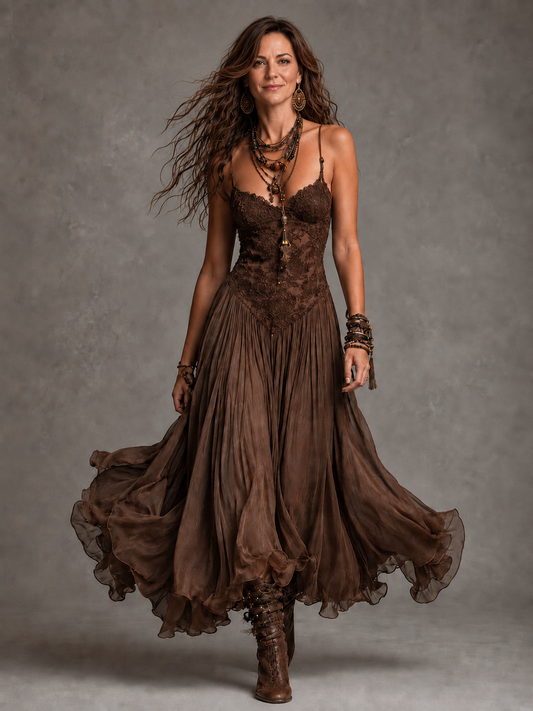 Olivia | Maxi Corset en Dentelle