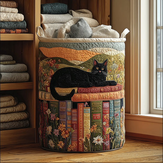 Chat Douillet | Panier à Linge Fait Main