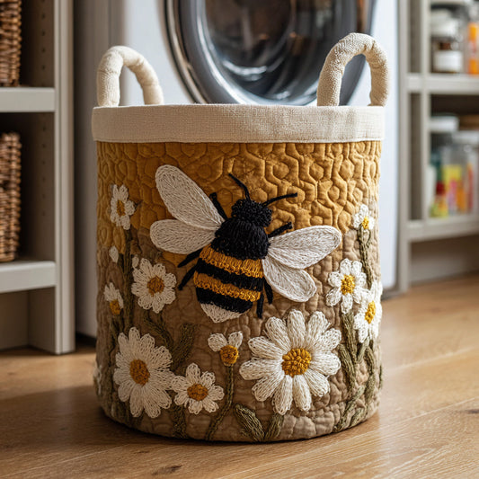 Abeille | Panier à Linge Fait Main
