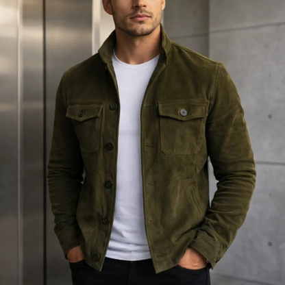 LORENZO | Veste homme en daim