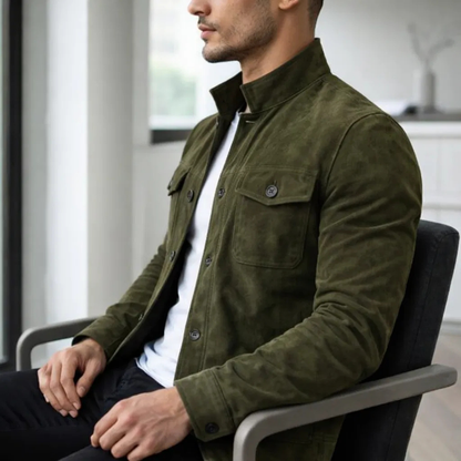 LORENZO | Veste homme en daim