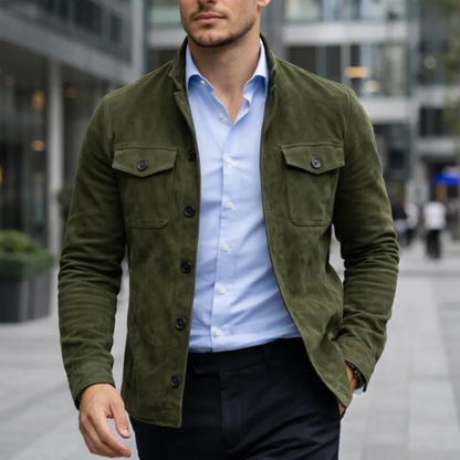 LORENZO | Veste homme en daim