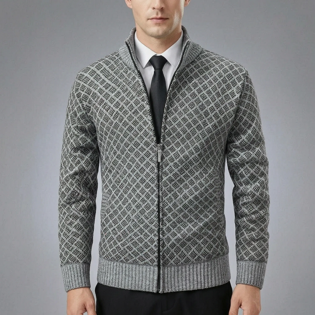 Simón | Gilet Zippé en Maille