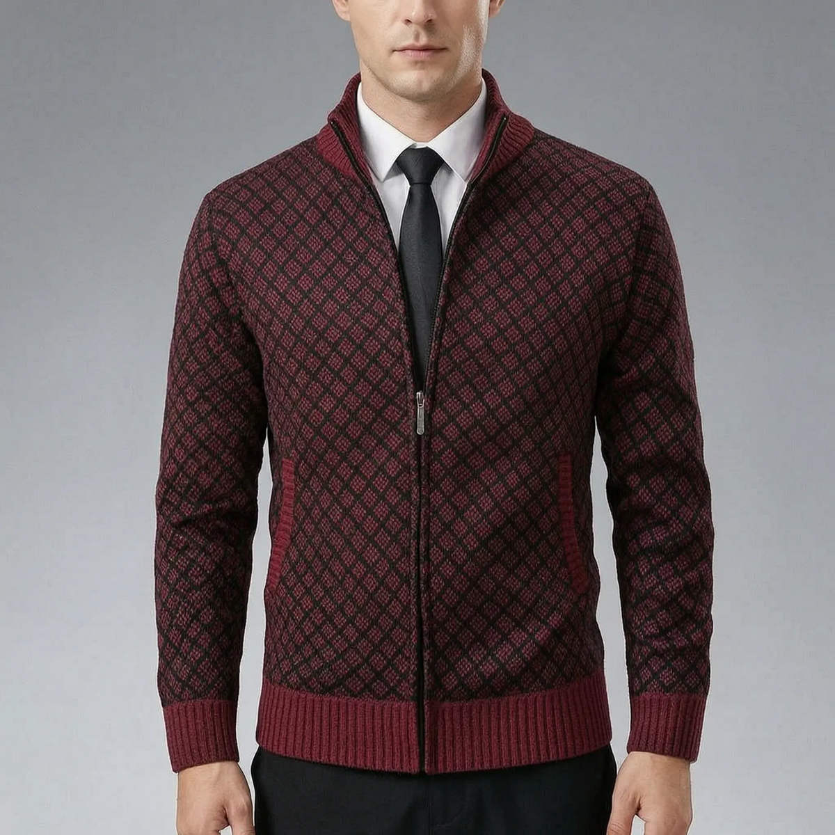 Simón | Gilet Zippé en Maille