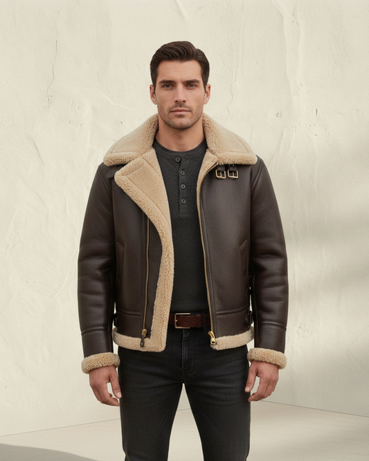 MAURIZIO | Veste homme en cuir matelassée