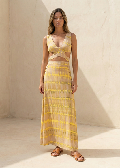 IBIZA | Robe à imprimé tie-dye