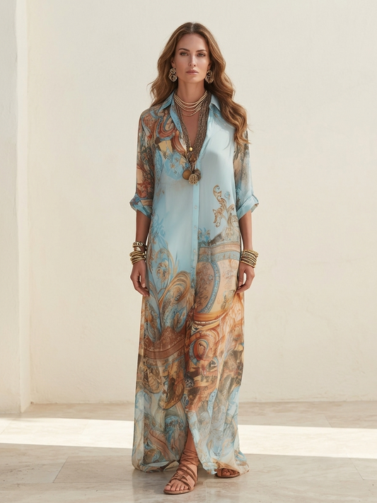 LANIA | Robe maxi d'été
